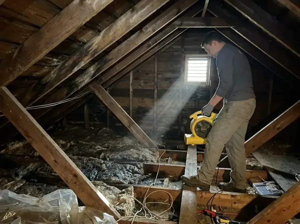 attic-water-damage-drying-proc-007 — frequently asked questions, Emergency Water Extraction & 24/7 Flood Response in Bay Sho…